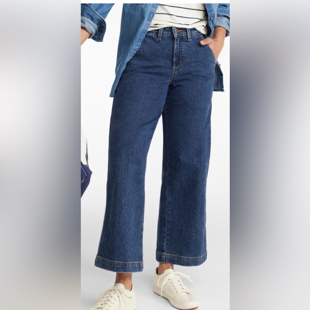 LL Bean flare jeans